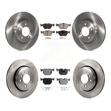 Load image into Gallery viewer, Front Rear Disc Brake Rotors And Ceramic Pads Kit For BMW 330Ci 330i 330xi
