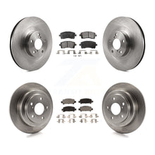 Load image into Gallery viewer, Front Rear Disc Brake Rotors And Ceramic Pads Kit For Subaru Impreza WRX