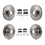 Front Rear Disc Brake Rotors And Ceramic Pads Kit For Subaru Outback Legacy