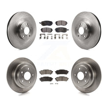 Load image into Gallery viewer, Front Rear Brake Rotor And Ceramic Pad Kit For Subaru Forester Impreza Saab 9-2X