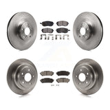 Front Rear Brake Rotor And Ceramic Pad Kit For Subaru Forester Impreza Saab 9-2X