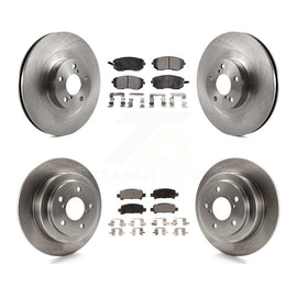 [Front+Rear] 2003 Subaru Forester Impreza Premium OE Brake Rotors & Ceramic Pads Kit For Max Braking