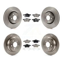 Load image into Gallery viewer, Front Rear Brake Rotor &amp; Ceramic Pad Kit For Volvo S60 With 316mm Diameter