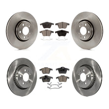 Charger l&#39;image dans la galerie, Front Rear Brake Rotors Ceramic Pad Kit For Volvo XC90 With 316mm Diameter Rotor