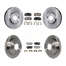 Charger l&#39;image dans la galerie, [Front+Rear] 2006-2009 Hyundai Azera Premium OE Brake Rotors &amp; Ceramic Pads Kit For Max Braking