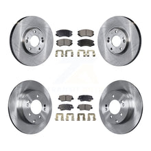 Load image into Gallery viewer, Front Rear Disc Brake Rotors And Ceramic Pads Kit For 2010-2011 Hyundai Azera