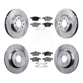 [Front+Rear] 2006 Mazda 5 To 02 06 Premium OE Brake Rotors & Ceramic Pads Kit For Max Braking