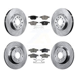 [Front+Rear] 2006 Mazda 5 To 02 06 Premium OE Brake Rotors & Ceramic Pads Kit For Max Braking