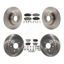 Load image into Gallery viewer, Front Rear Disc Brake Rotors And Ceramic Pads Kit For Honda Civic Acura CSX