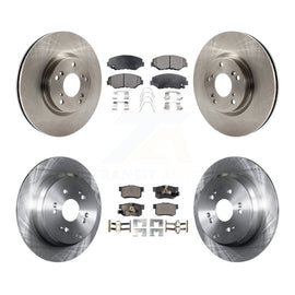 [Front+Rear] 2005-2006 Honda CR-V Premium OE Brake Rotors & Ceramic Pads Kit For Max Braking