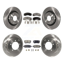 Load image into Gallery viewer, [Front+Rear] 2005-2006 Mitsubishi Outlander Premium OE Brake Rotors &amp; Ceramic Pads Kit For Max Braking