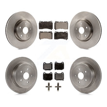 Load image into Gallery viewer, Front Rear Disc Brake Rotors And Ceramic Pads Kit For Subaru Impreza