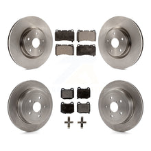 Load image into Gallery viewer, Front Rear Disc Brake Rotors And Ceramic Pads Kit For Subaru Impreza