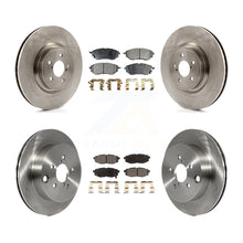 Charger l&#39;image dans la galerie, [Front+Rear] 2014-2018 Subaru Forester 2.0L Premium OE Brake Rotors &amp; Ceramic Pads Kit For Max Braking
