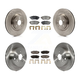 [Front+Rear] 2014-2018 Subaru Forester 2.0L Premium OE Brake Rotors & Ceramic Pads Kit For Max Braking