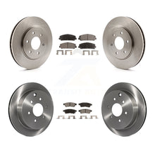 Load image into Gallery viewer, Front Rear Disc Brake Rotors And Ceramic Pads Kit For Suzuki Equator