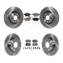 Load image into Gallery viewer, [Front+Rear] 2008 Audi A3 Quattro Premium OE Brake Rotors &amp; Ceramic Pads Kit For Max Braking