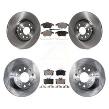Load image into Gallery viewer, Front Rear Disc Brake Rotors And Ceramic Pads Kit For Volkswagen Jetta Beetle