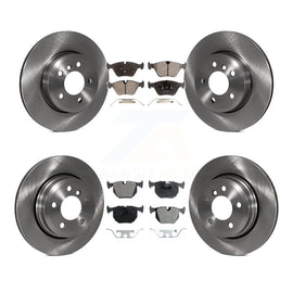 [Front+Rear] 2004-2010 BMW X3 Premium OE Brake Rotors & Ceramic Pads Kit For Max Braking