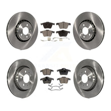 Charger l&#39;image dans la galerie, Front Rear Brake Rotors Ceramic Pad Kit For Volvo XC90 With 336mm Diameter Rotor