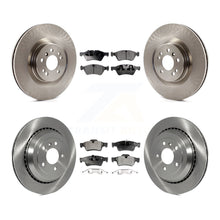 Charger l'image dans la galerie, Front Rear Brake Rotor Ceramic Pad Kit For Mercedes-Benz ML350 GL450 GL550 GL350