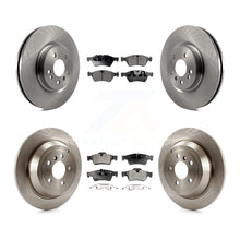 Charger l&#39;image dans la galerie, Front Rear Brake Rotors Ceramic Pad Kit For Mercedes-Benz ML350 R350 ML500 ML320