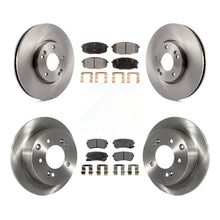 Load image into Gallery viewer, Front Rear Disc Brake Rotors And Ceramic Pads Kit For Kia Forte Koup Forte5