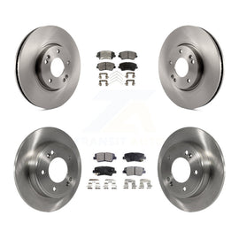 [Front+Rear] 2017 Kia Forte Koup SX Premium OE Brake Rotors & Ceramic Pads Kit For Max Braking