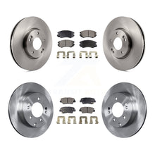 Load image into Gallery viewer, Front Rear Disc Brake Rotors And Ceramic Pads Kit For Hyundai Sonata 3.3L