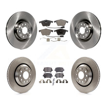 Load image into Gallery viewer, Front Rear Disc Brake Rotors Ceramic Pad Kit For Volkswagen Passat CC Golf R R32