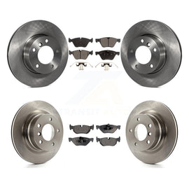 [Front+Rear] 2008-2013 BMW 128i Premium OE Brake Rotors & Ceramic Pads Kit For Max Braking