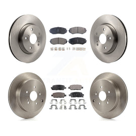 [Front+Rear] 2009-2013 Suzuki Grand Vitara Premium OE Brake Rotors & Ceramic Pads Kit For Max Braking