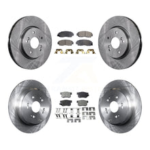 Charger l'image dans la galerie, Front Rear Disc Brake Rotors And Ceramic Pads Kit For Acura RDX