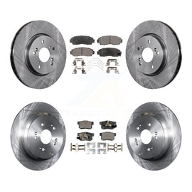 [Front+Rear] 2012-2016 Honda CR-V AWD Premium OE Brake Rotors & Ceramic Pads Kit For Max Braking