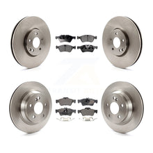 Charger l'image dans la galerie, Front Rear Disc Brake Rotors And Ceramic Pads Kit For Mercedes-Benz E550 AWD
