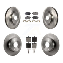 Charger l'image dans la galerie, Front Rear Brake Rotor Ceramic Pad Kit For Mercedes-Benz C320 With Sport Package