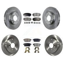 Load image into Gallery viewer, Front Rear Disc Brake Rotor Ceramic Pad Kit For Ford Edge Mazda CX-7 Lincoln MKX