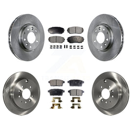 Front Rear Disc Brake Rotor Ceramic Pad Kit For Ford Edge Mazda CX-7 Lincoln MKX