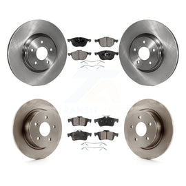 Front Rear Disc Brake Rotors And Ceramic Pads Kit For Ford Transit Connect