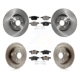 Front Rear Disc Brake Rotors And Ceramic Pads Kit For Ford Transit Connect