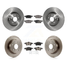 Charger l'image dans la galerie, Front Rear Disc Brake Rotors And Ceramic Pad Kit For Ford Escape Transit Connect