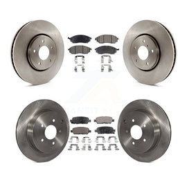 Front Rear Brake Rotor Ceramic Pad Kit For Infiniti FX35 FX37 QX70 FX45 INFINITI