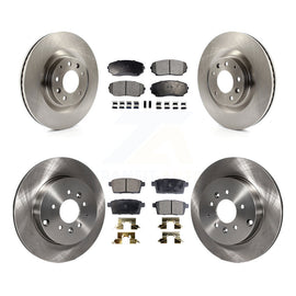 [Front+Rear] 2007-2015 Mazda CX-9 Premium OE Brake Rotors & Ceramic Pads Kit For Max Braking