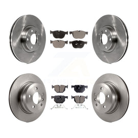 Front Rear Disc Brake Rotors And Ceramic Pads Kit For BMW X5 X6