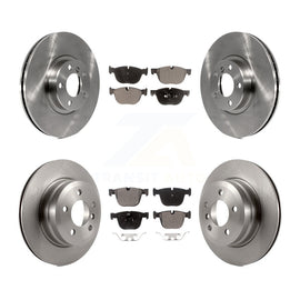 [Front+Rear] 2009 BMW X6 xDrive35i From 10 08 Premium OE Brake Rotors & Ceramic Pads Kit For Max Braking