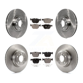 Front Rear Disc Brake Rotors And Ceramic Pads Kit For BMW X5 X6