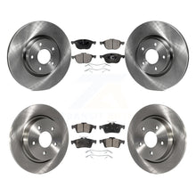 Charger l'image dans la galerie, Front Rear Disc Brake Rotors And Ceramic Pads Kit For Volvo S40 C70 C30 V50