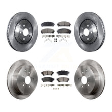 Charger l&#39;image dans la galerie, Front Rear Brake Rotors Ceramic Pad Kit For Toyota Highlander Sienna Lexus RX350