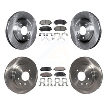 Load image into Gallery viewer, Front Rear Disc Brake Rotors And Ceramic Pads Kit For Nissan Rogue Select