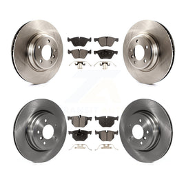 [Front+Rear] 2007 BMW 335xi Premium OE Brake Rotors & Ceramic Pads Kit For Max Braking